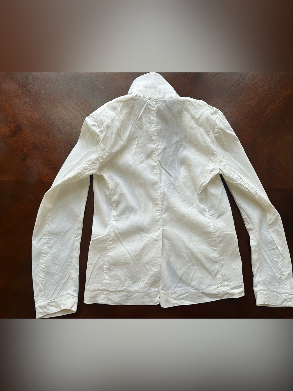 Theory White Tailored Women's Blazer size 0 - Picture 7 of 8